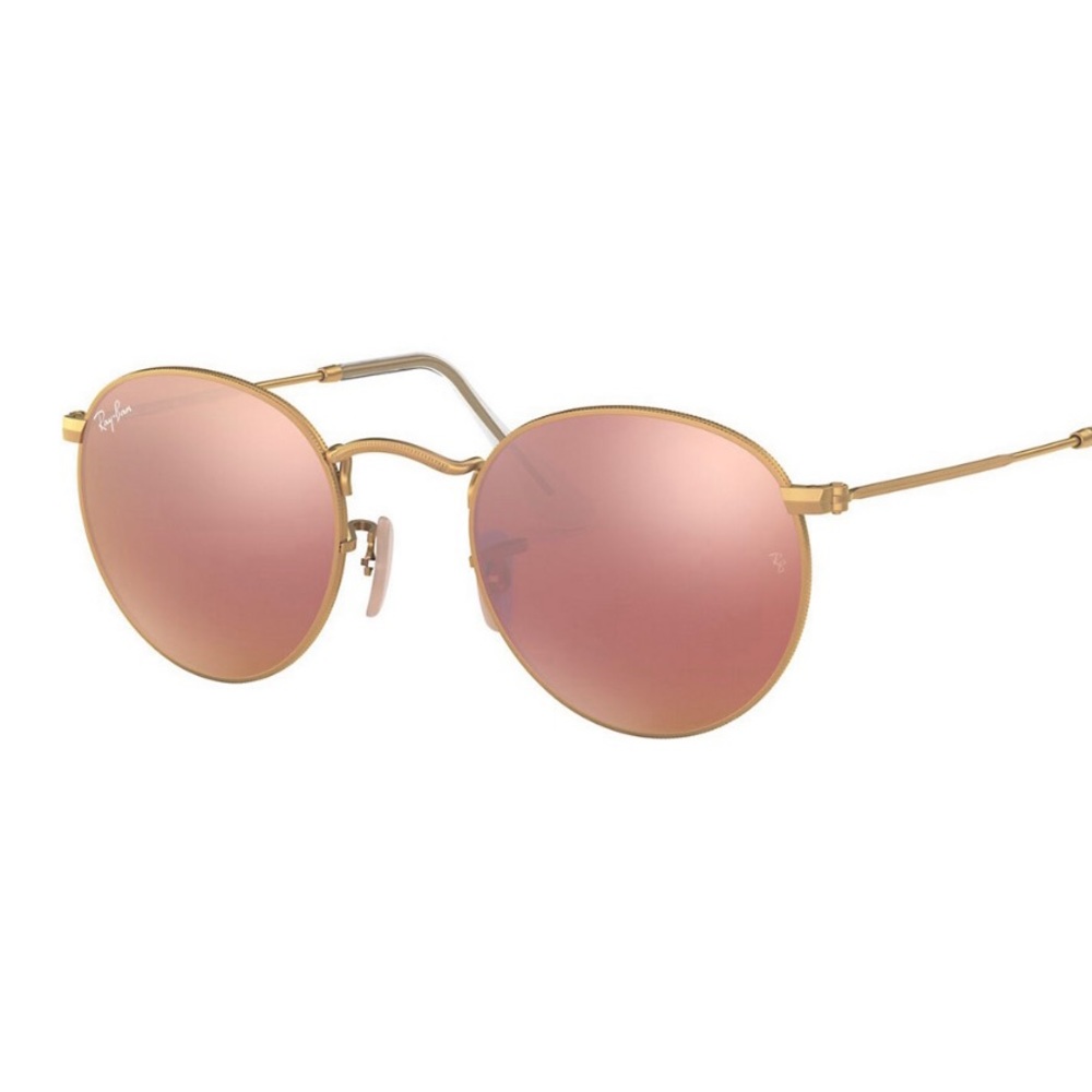 Women’s RayBan round metal sunglasses